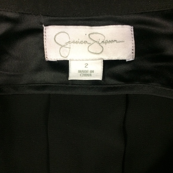 ⚫️ Jessica Simpson ⚫️Sweetheart Black Sheer Dress - Picture 8 of 8